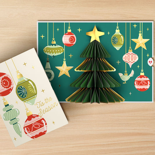 Tis the Season Christmas Tree Pop-Up Card