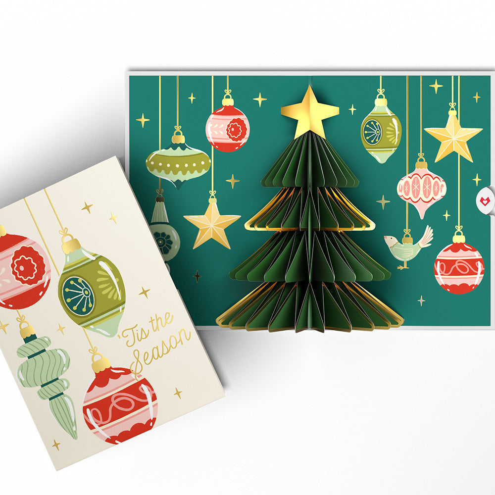 Tis the Season Christmas Tree Pop-Up Card