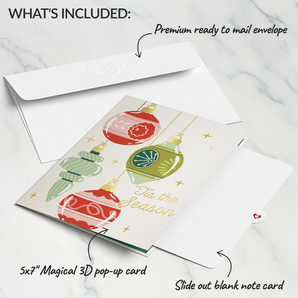 Tis the Season Christmas Tree Pop-Up Card