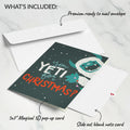 Yeti for Christmas Pop-Up Card