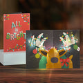 Holiday Light-Up Card 4 Pack