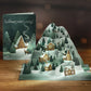 Winter Wishes Mountain Village Light-Up Pop-Up Card