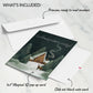Winter Wishes Mountain Village Light-Up Pop-Up Card