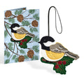 Winter Chickadee HeartFelt Charm Card™