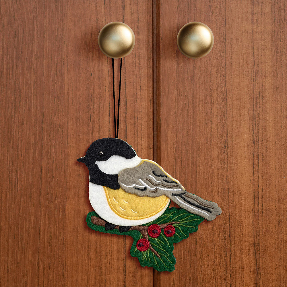 Winter Chickadee HeartFelt Charm Card™