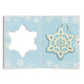 Icy Snowflake HeartFelt Charm Card™