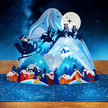 Christmas Music & Lights Card 3-Pack