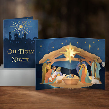 Holiday Light-Up Card 5-Pack