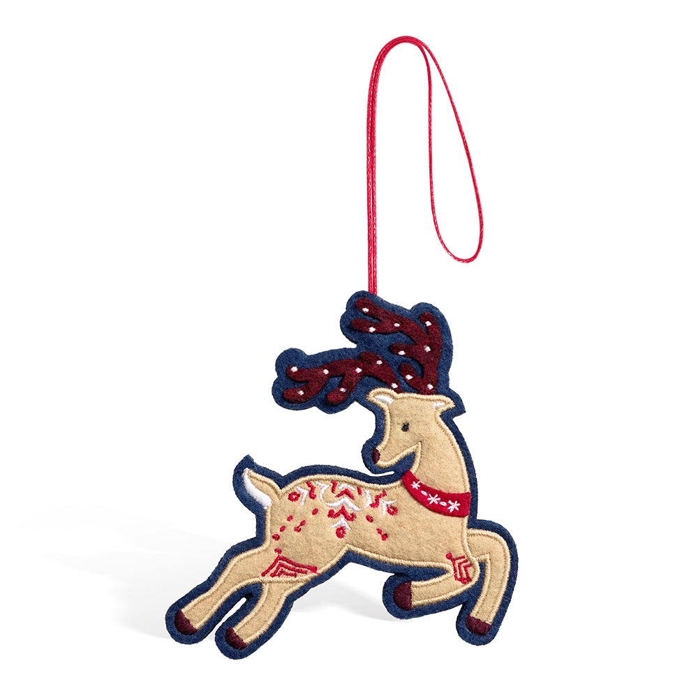 Prancing Reindeer HeartFelt Charm Card™