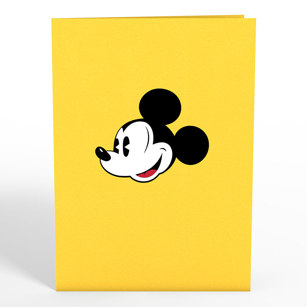 Mickey Mouse Through the Years Pop-Up Card