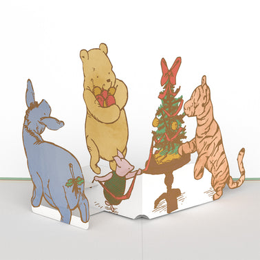 Disney’s Winnie the Pooh Holiday Box Set (Assorted 12-Pack): Paperpop® Card
