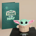 Star Wars™ Grogu™ Plushpop Card & Flower Buds Bouquet Bundle