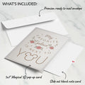 Disney's Mickey & Minnie Mouse My Favorite Place Is Next to You Pop-Up Card