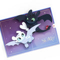 How To Train Your Dragon Toothless & Light Fury You Make My Heart Soar Pop-Up Card