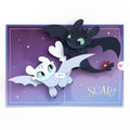 How To Train Your Dragon Toothless & Light Fury You Make My Heart Soar Pop-Up Card