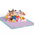 PAW Patrol You're Pretty PAWsome Pop-Up Card