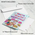 PAW Patrol You're Pretty PAWsome Pop-Up Card
