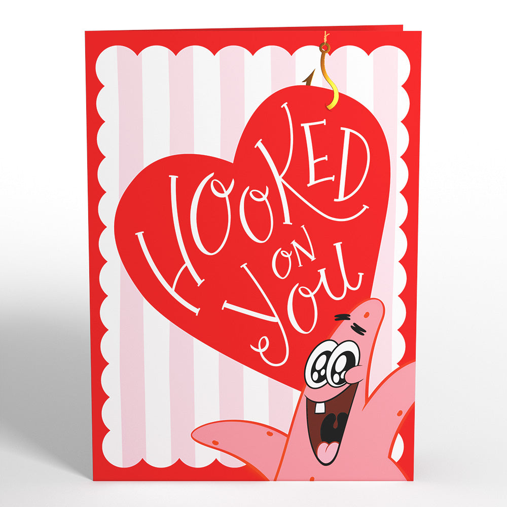 SpongeBob SquarePants Patrick Star Hooked On You Pop-Up Card