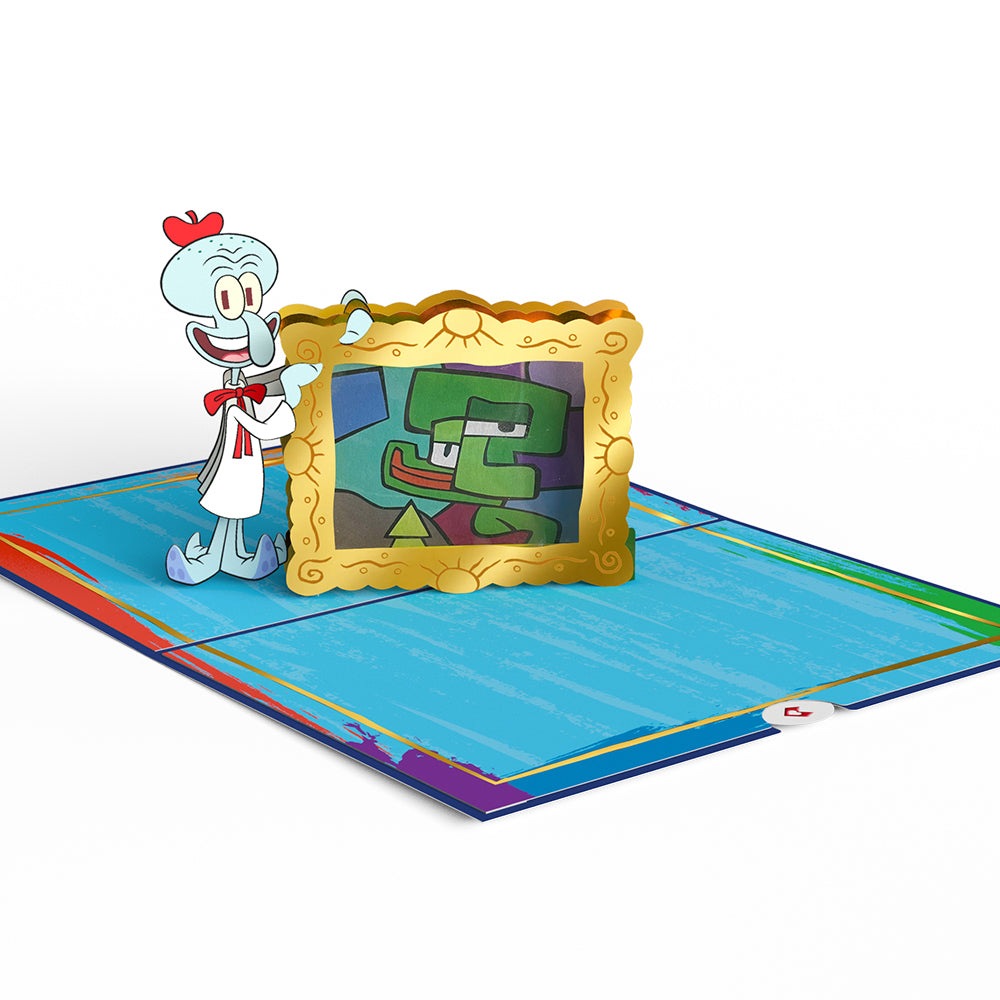 SpongeBob SquarePants Love You Like Squidward Pop-Up Card
