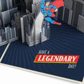 Superman™ Have a Legendary Day Pop-Up Card