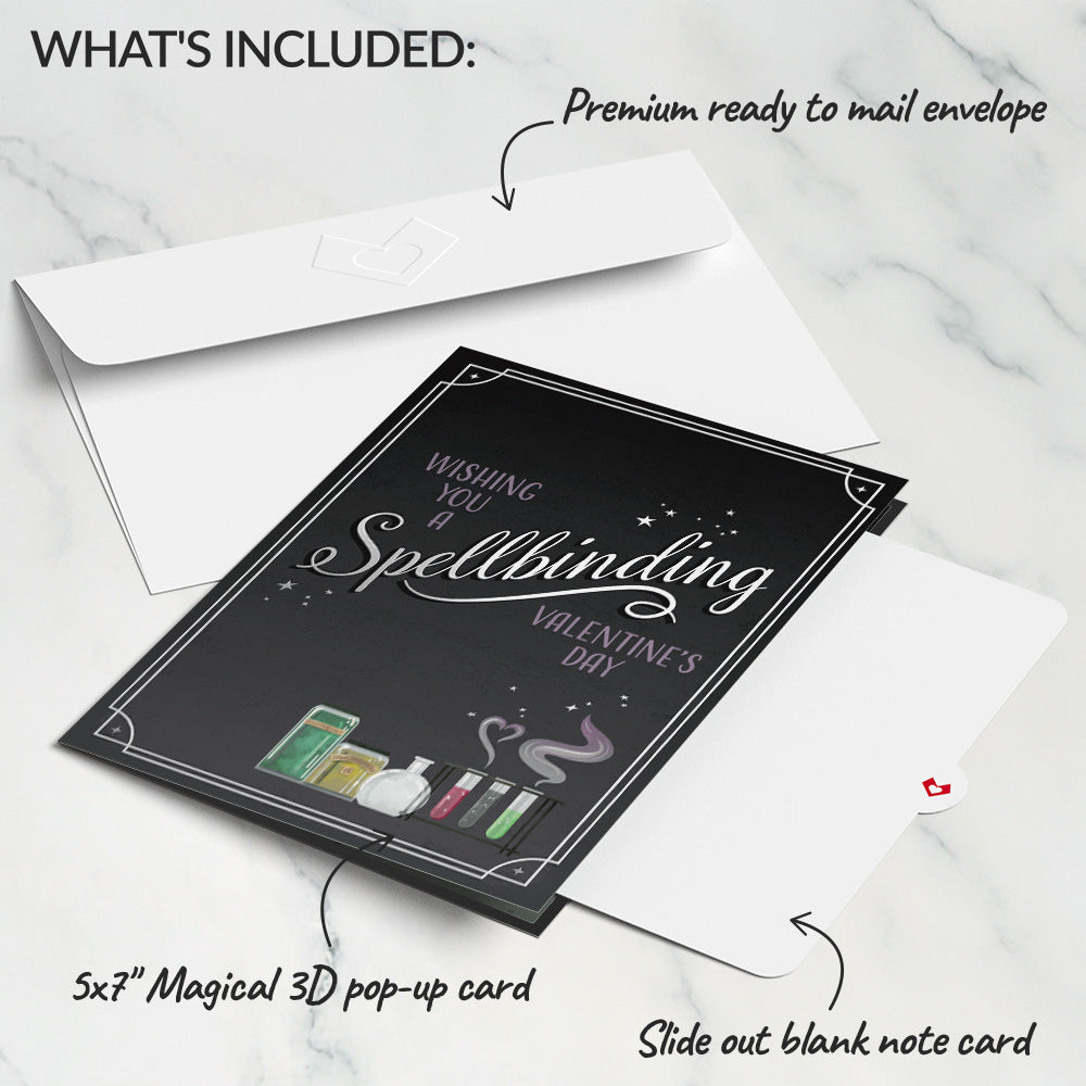 Harry Potter™ Spellbinding Valentine’s Day Pop-Up Card