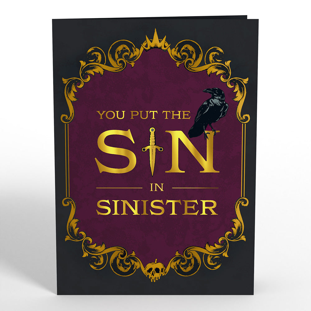 Disney Villains Have a Killer Day Pop-Up Card