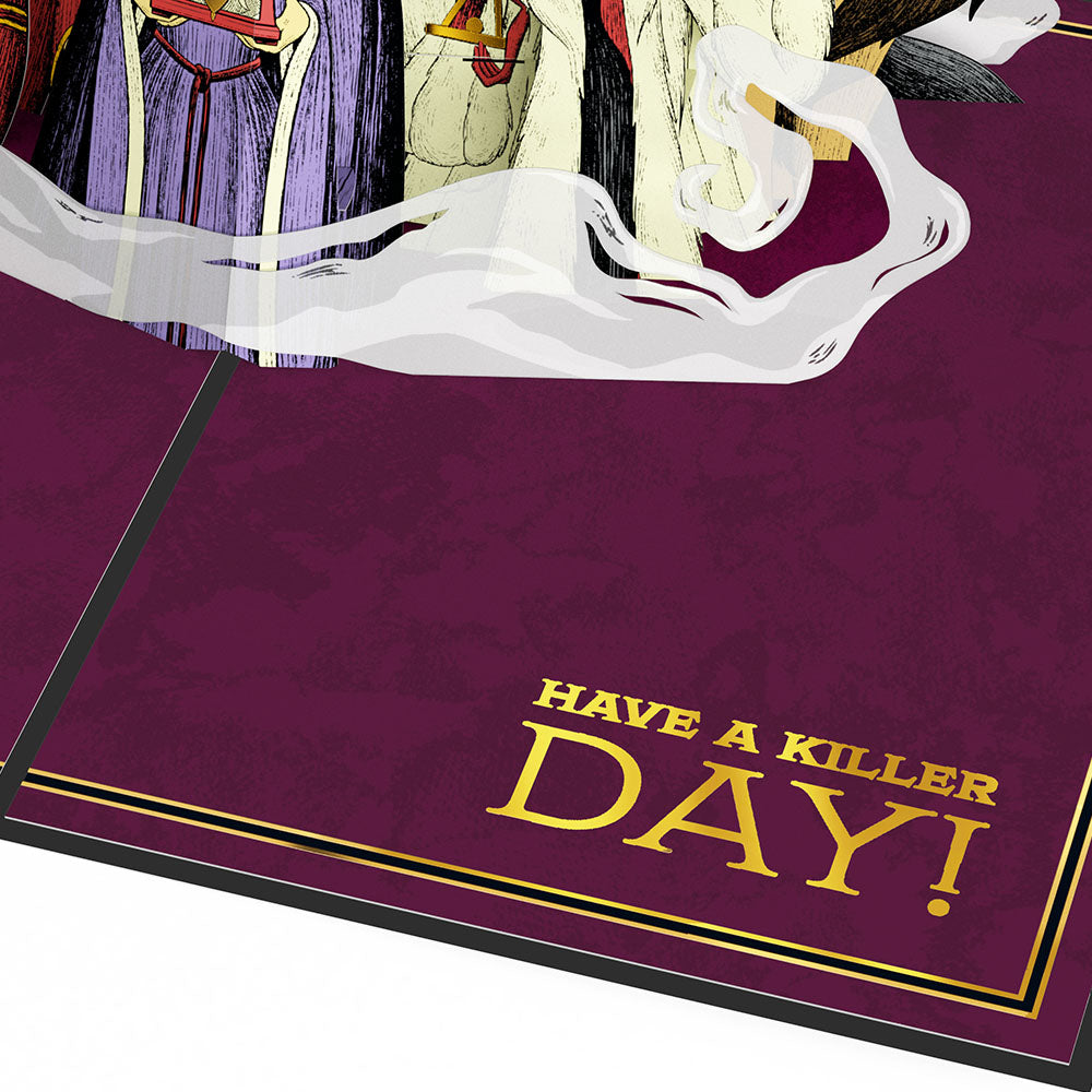Disney Villains Have a Killer Day Pop-Up Card