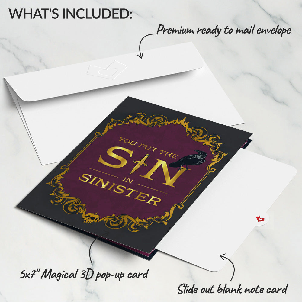 Disney Villains Have a Killer Day Pop-Up Card