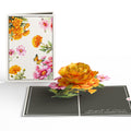 Born to Bloom: October Birth Month Flowers Pop-Up Card