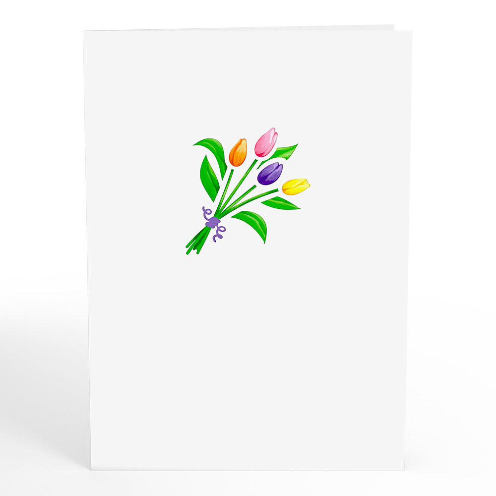 Timeless Tulips Pop-Up Card