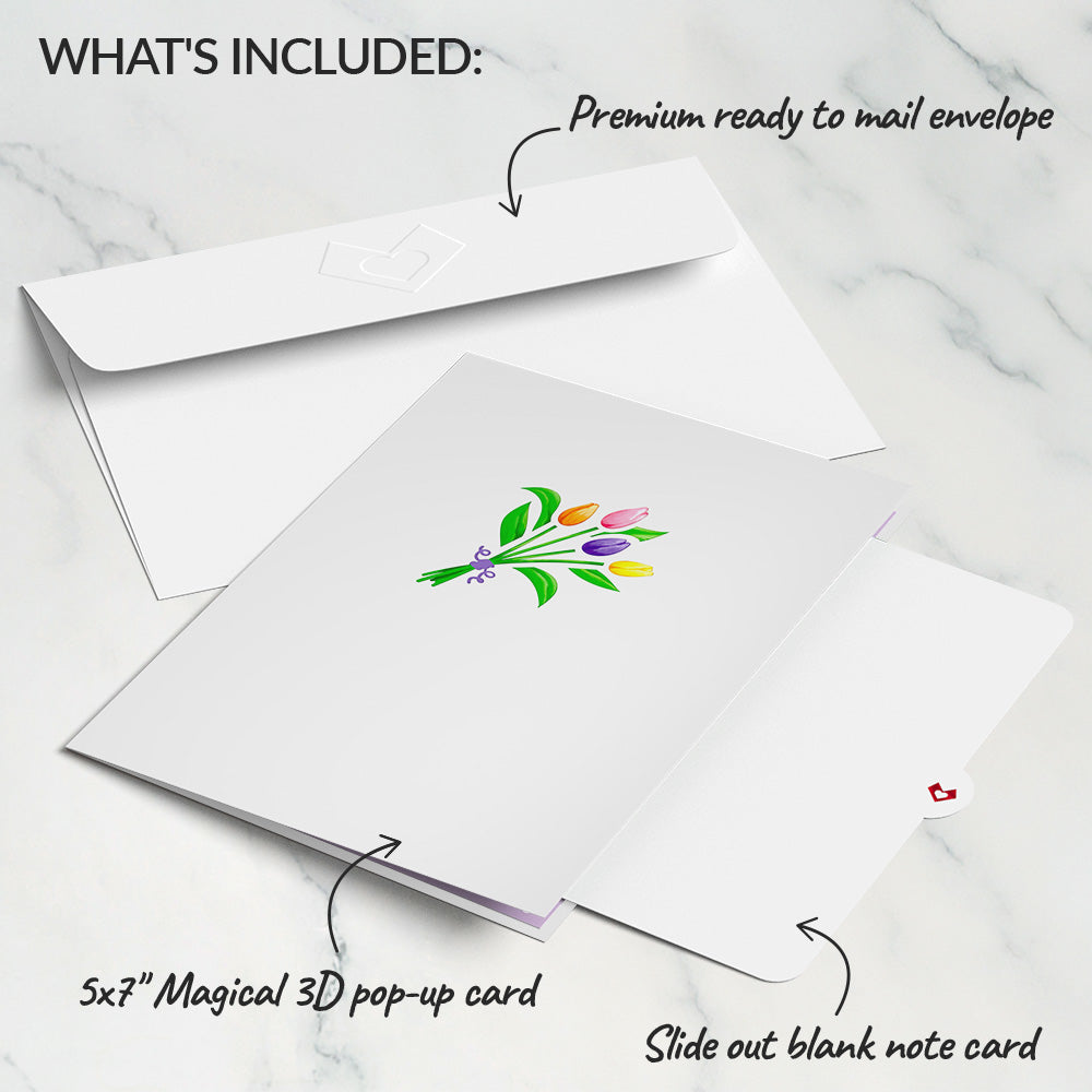 Timeless Tulips Pop-Up Card