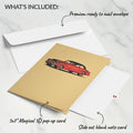 Iconic Classic Car Pop-Up Card