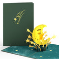 Moon and Stars Pop-Up Card