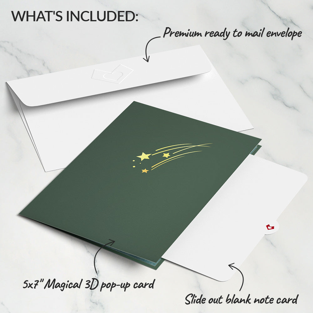 Moon and Stars Pop-Up Card