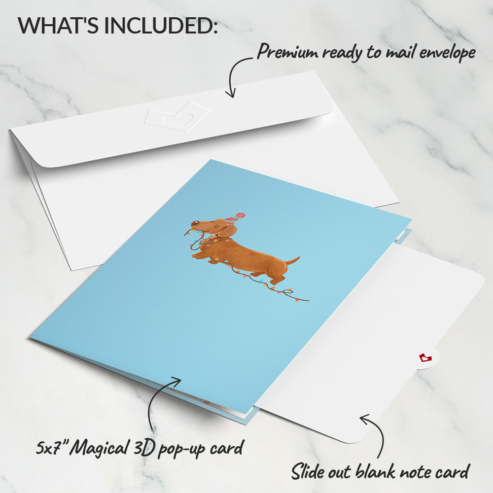 Party Dogs Birthday Pop-Up Card