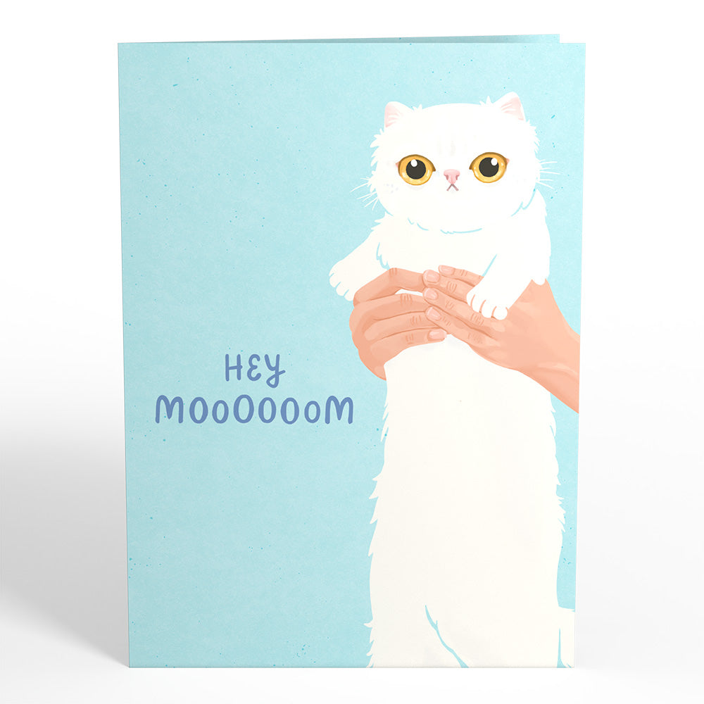Cat Mom Pop-Up Card