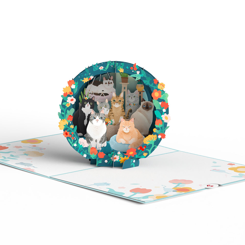 Cat Mom Pop-Up Card