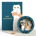 Cat Dad Pop-Up Card