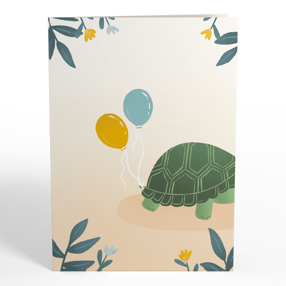 Birthday Turtle Pop-Up Card
