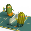 Playful Pickleball Pop-Up Card