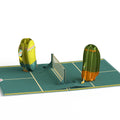 Playful Pickleball Pop-Up Card