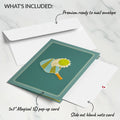 Playful Pickleball Pop-Up Card