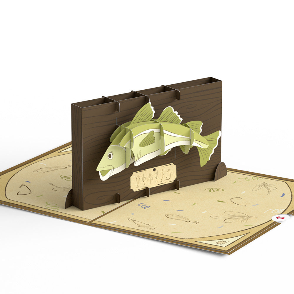 Cod Plaque Pop-Up Card