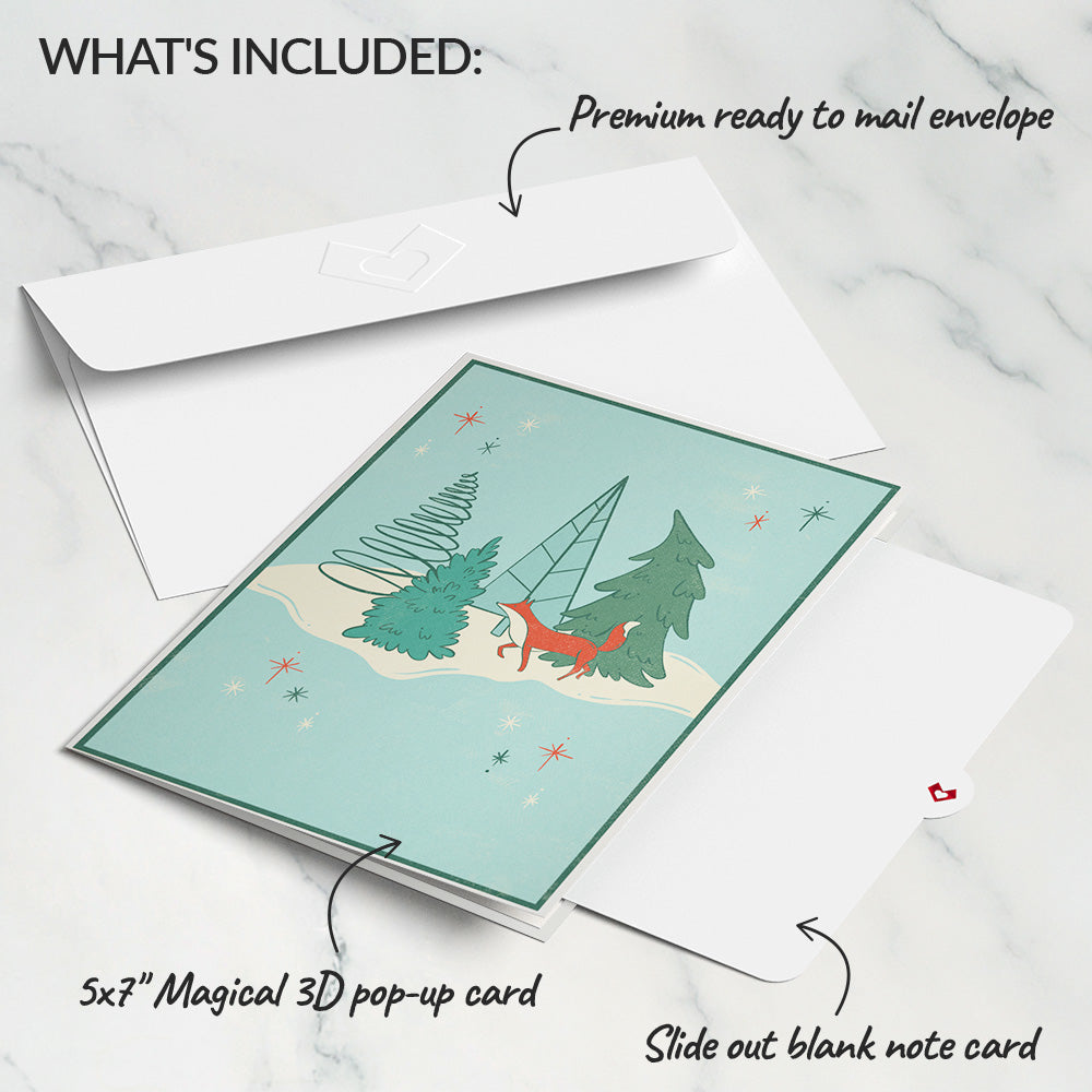 Winter Snowman Pop-Up Card