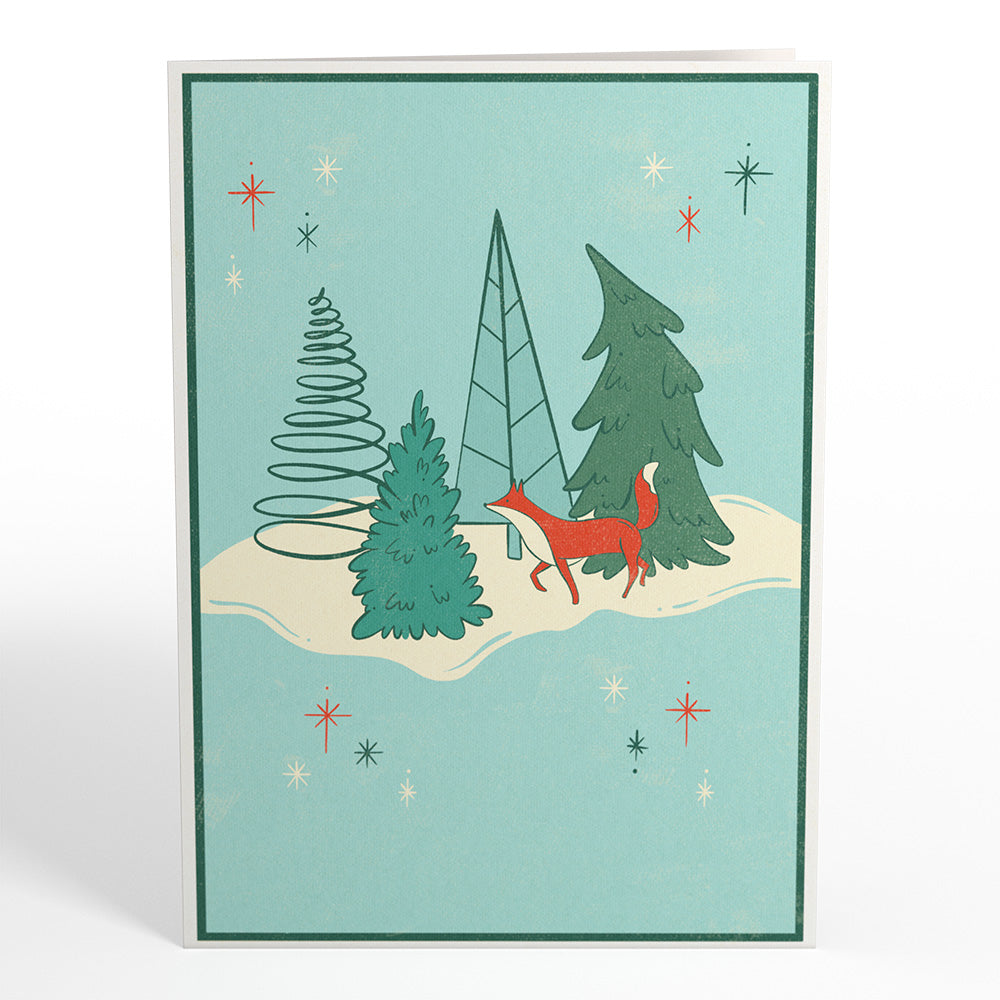 Winter Snowman Pop-Up Card