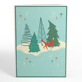 Winter Snowman Pop-Up Card