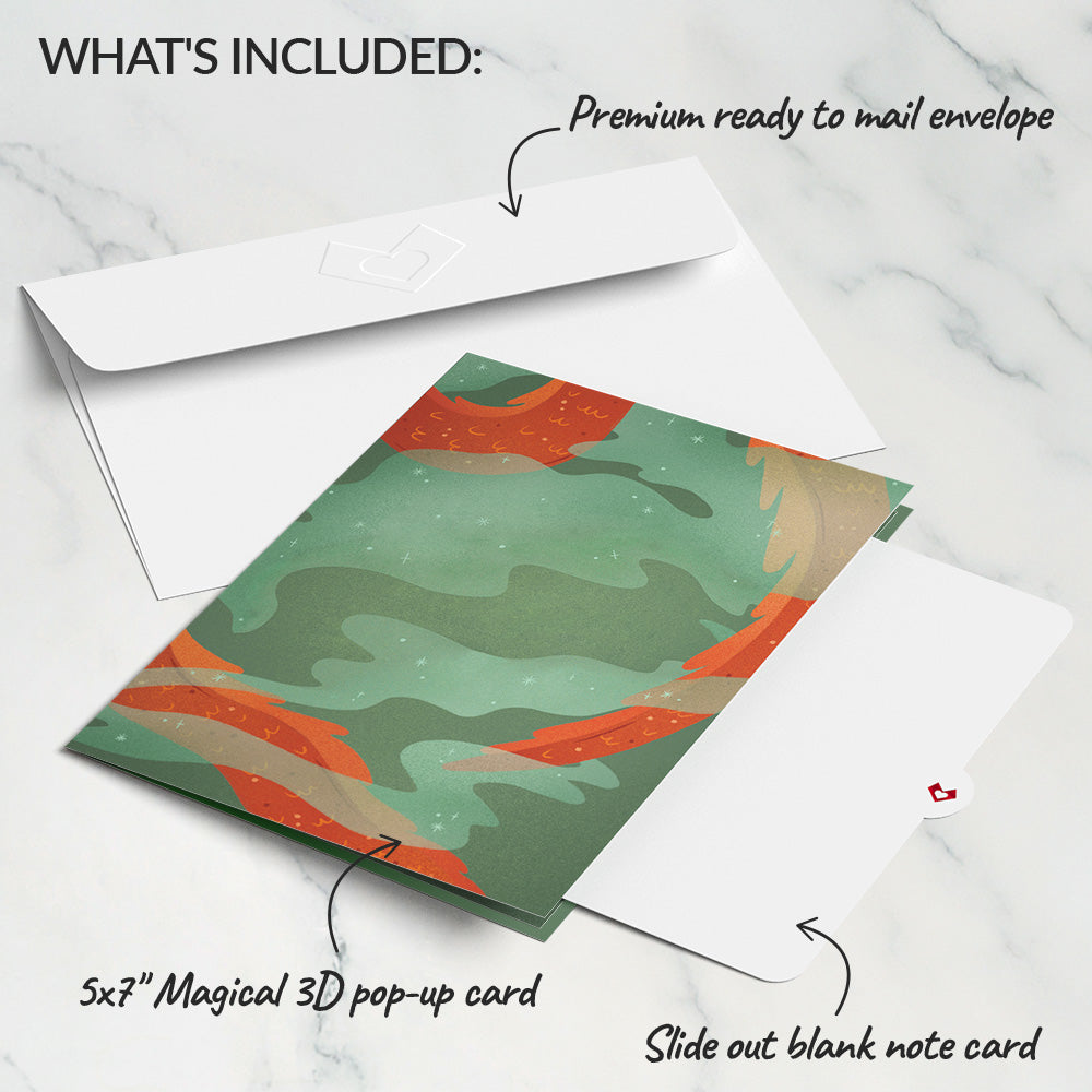 Fire-Breathing Dragon Pop-Up Card