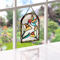Sparkling Hummingbird Suncatcher Card