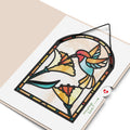 Sparkling Hummingbird Suncatcher Card