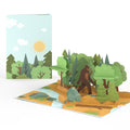 Bigfoot Legend Pop-up Card